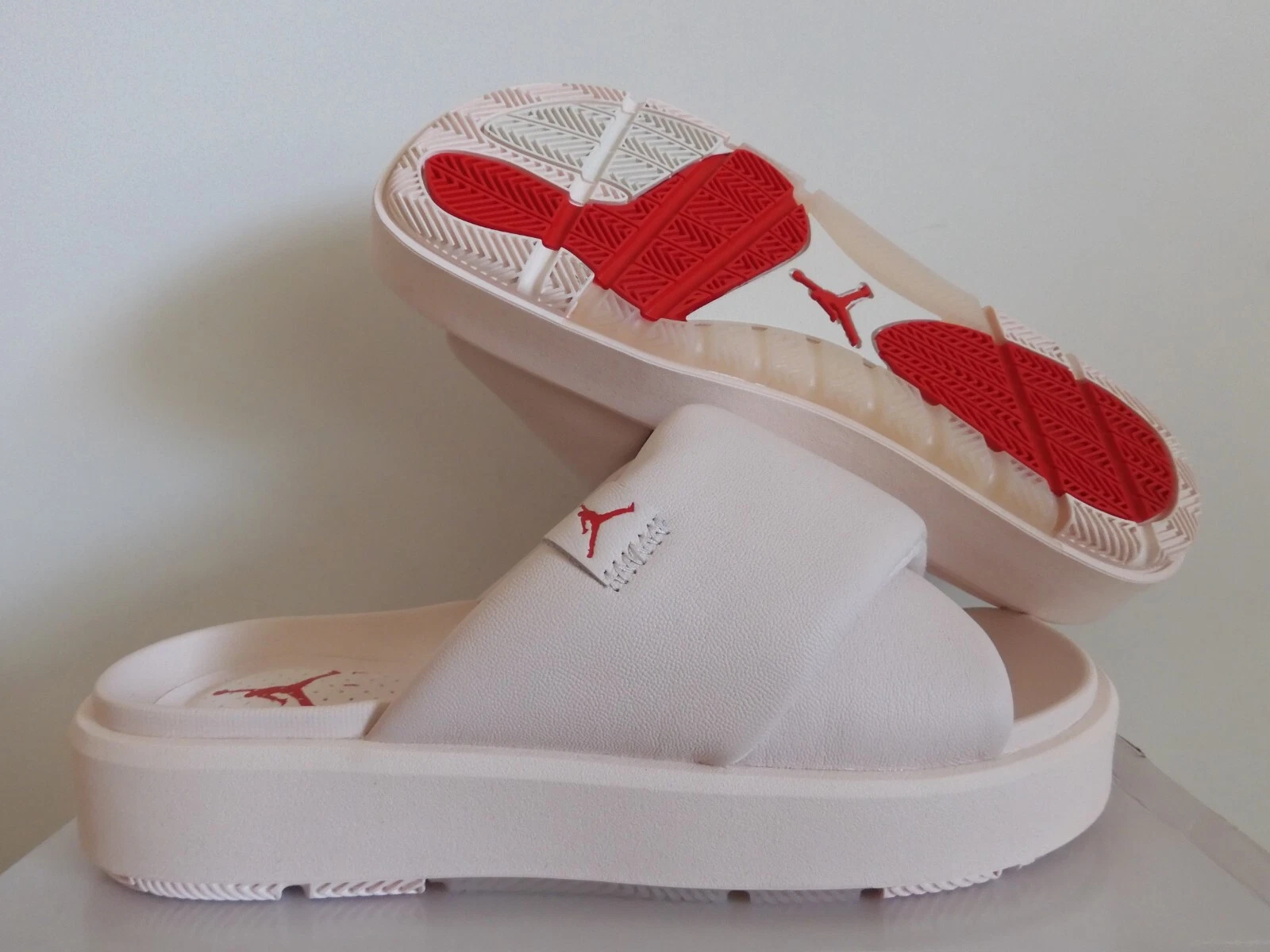 WMNS NIKE AIR JORDAN SOPHIA SLIDE "SANDALI" ROSA CHIARO MORBIDO TAGLIA 12 [DO8863 660]