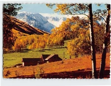 Postcard Autumn in the Rockies