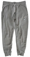 GOAT USA Gray Fleece Athletic Jogger Sweatpants Pants Adult M