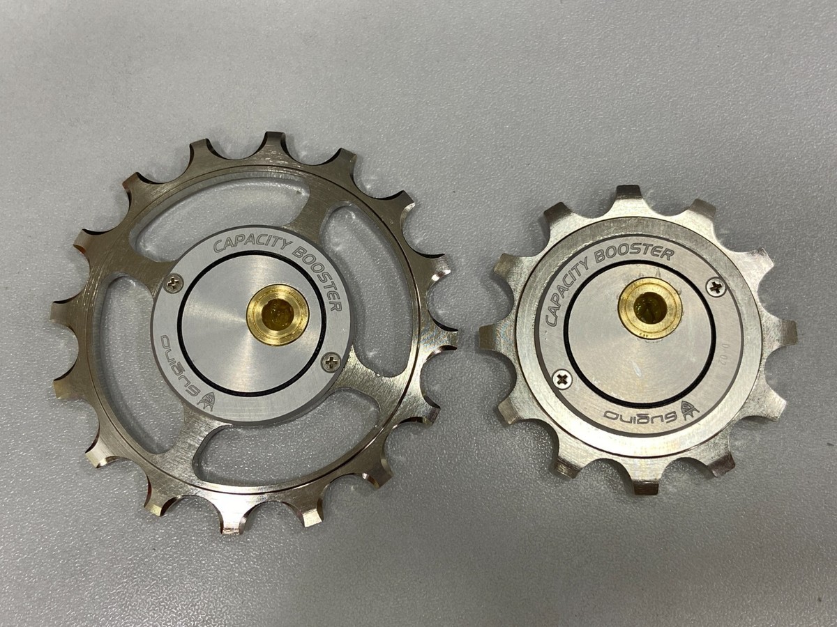 スギノ CAPACITY BOOSTER ZF 12S DA RD-R9250用 Sugino Capacity Booster Jockey Wheel Pulley for Shimano Drua