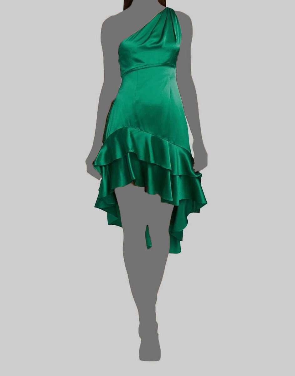 cinq a sept green dress Agnes In Lush Meadow - 70% Off Coordinating buckle belt Front pockets Square Neckline Knee-Length Dress