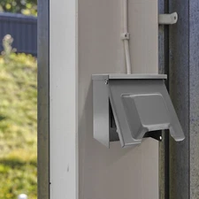 Electrical Outlet Box Outdoor Electrical Outlet Box Waterproof Outlet Box AC125V