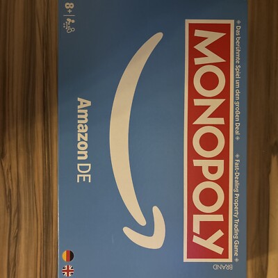 BRETTSPIEL MONOPOLY AMAZON EDITION NEU UND VERSIEGELT!!!