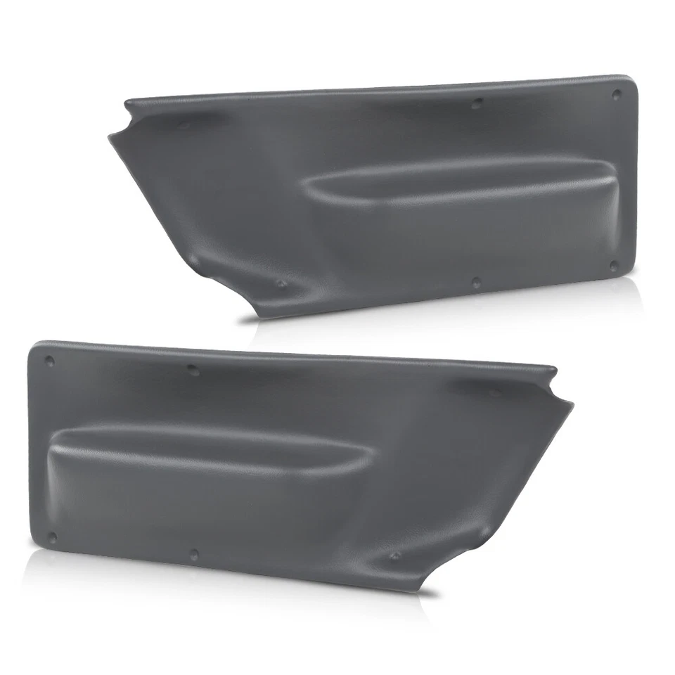 Inserto de panel de puerta gris 2 piezas apto para Volkswagen 2003-2010 nuevo Beetle convertible Foto 2 de 4