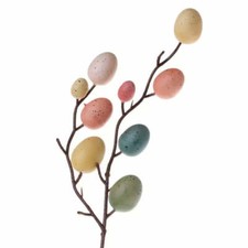 Artificial Easter Egg Tree Branch Spray Style 1 