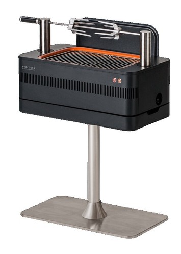 Charcoal Grill Charcoal Chimney Inch BBQ Charcoal Stand Up