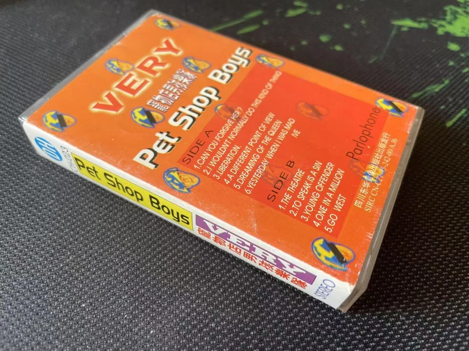 VERY Pet Shop Boys China First Edition CASSETTE TAPE Very Rare Foto 2 de 3