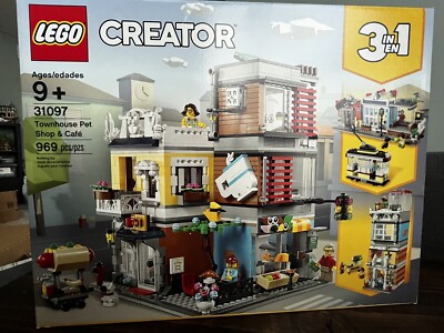 LEGO Creator in Townhouse Pet Shop Café 31097 673419302173|
