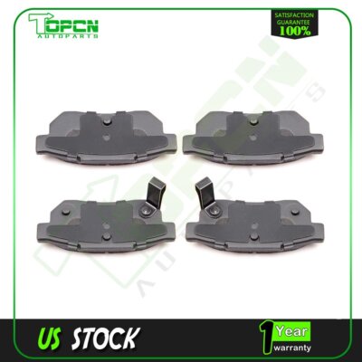 4 X For Honda Fit 2010-2014 For Acura Integra 1986-2001 Rear Ceramic Brake Pads