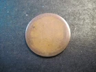 1928  Lincoln Wheat Cent with Striking Error on the obverse, strike missed