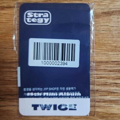NAYON POP ラキドロ 希少 Nayeon Official Pop Up Store Lucky Draw Photocard Twice Strategy