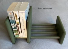 Book Stand ~ Solid Wood ~ 12 Inch Adjustable  (Books in Picture Not Included)
