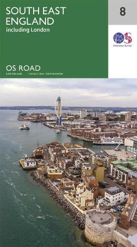 South East England (Map) OS Road Map