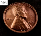 1929-S Lincoln Wheat Penny Cent - Gem BU Red