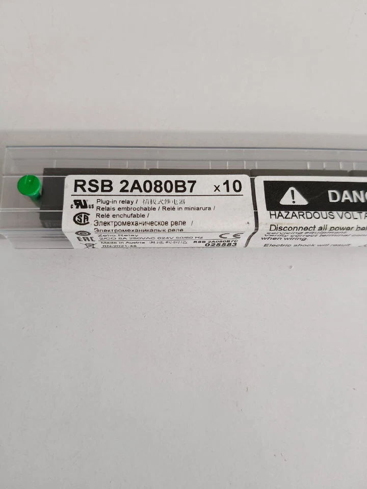 NEW SCHNEIDER ELECTRI RELAY 24VAC 8A 8PIN LOT OF 10PCS FAST SHIPPING - Image 2 of 4