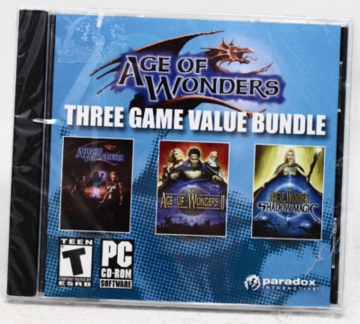 Age of Wonders - Three Game Bundle - PC - New Sealed - See desc.