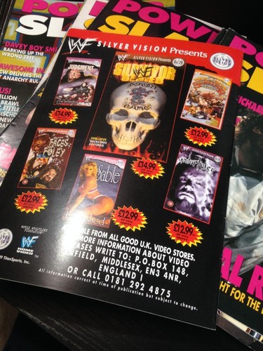 WWE Power Slam Magazine # 55 KEVIN NASH WWF Wrestling Magazine + Poster - Picture 2 of 3