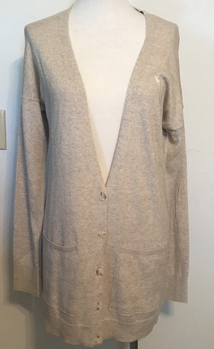 Fitch Icon Boyfriend Cardigan Tan 
