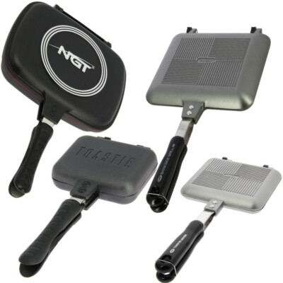 NGT Toastie Maker Bratpfanne Outdoor Grillpfanne Camping Sandwich Toaster Kochen 