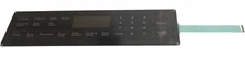 DG34-00027BCM - Samsung Range Membrane Switch, Touchpad Overlay
