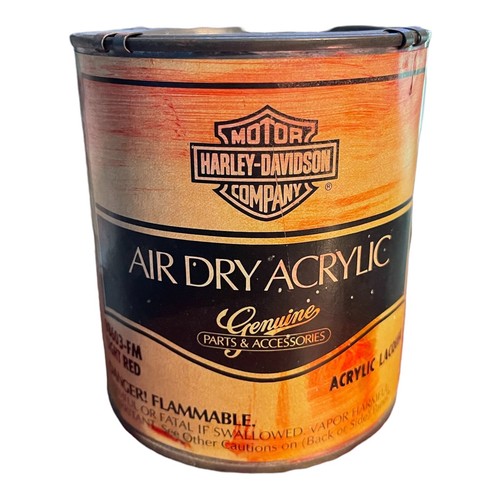 Harley Davidson Air Dry Acrylic Paint Light Red   98603-FM 1Qt