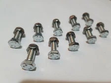 10 Sets Auger Shear Pins Bolts & Nuts Honda HSS Series 724, 928, 1332 Zinc 8.8