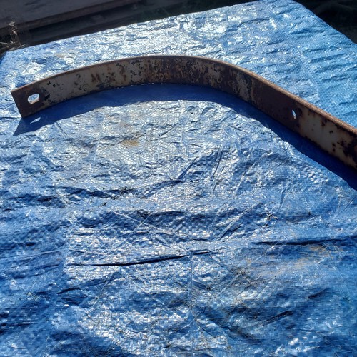 1940- 1941 Lincoln Left Front Outer Bumper Bracket. Used Ad#2217 - Foto 9 di 20