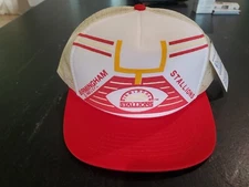 NOS Vintage 1982 NOS Birmingham Stallions USFL Snapback Football Hat MESH Foam