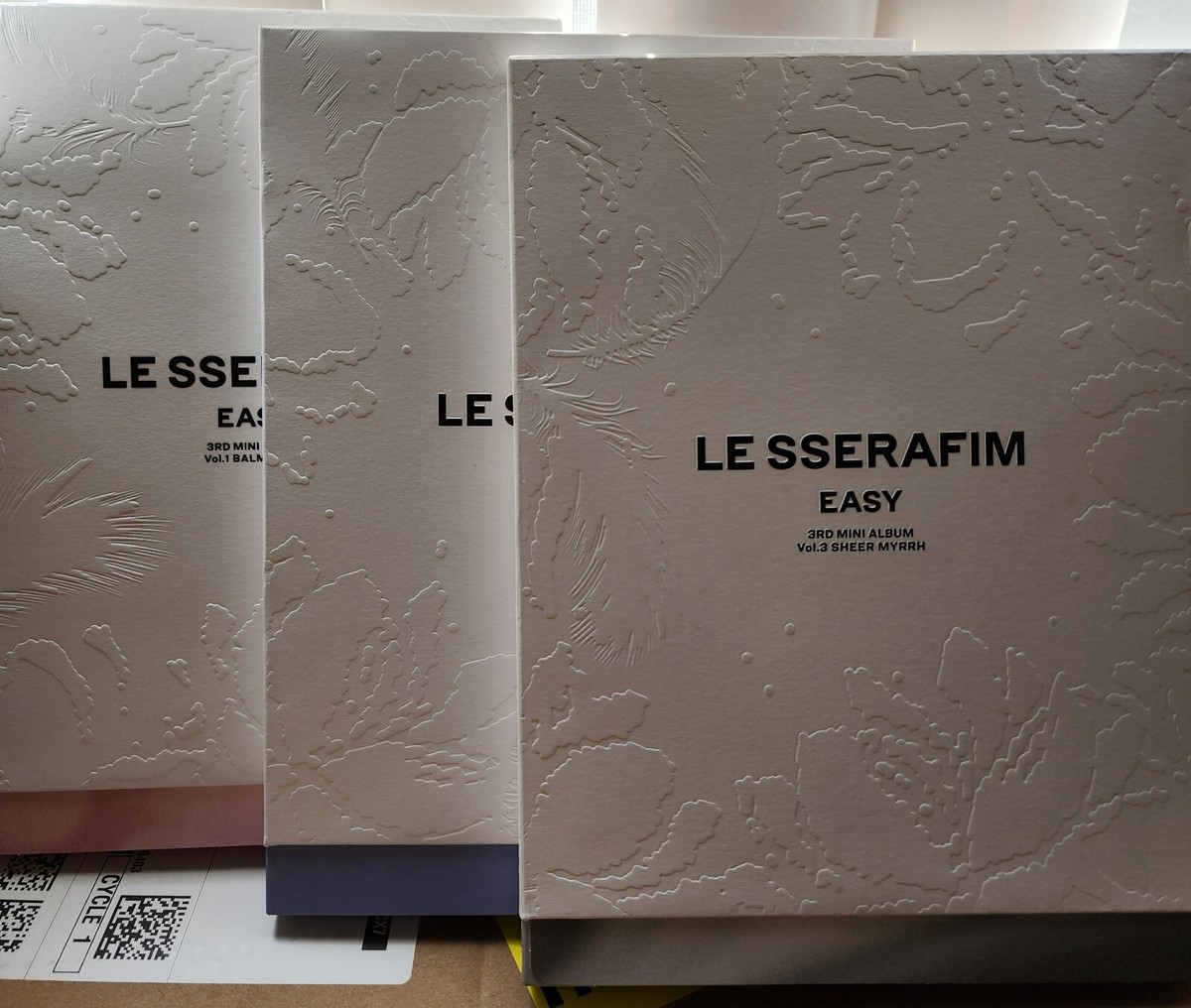 New: Le Sserafim 3Rd Mini Album Easy Vol.3 (Sheer Myrrh Ver) Cd