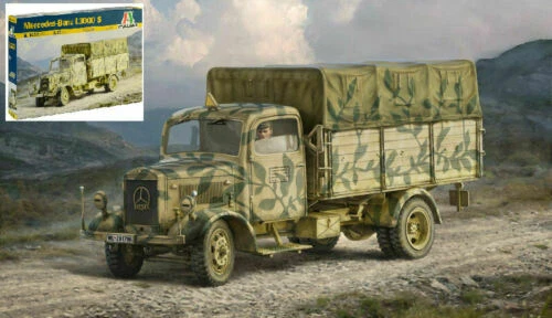 Modellini statici di auto, furgoni e camion scala 1:35 per Mercedes