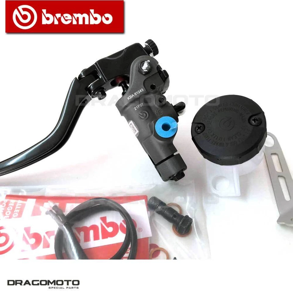 HONDA CBR 1000 RR 2008 2009 Kit 19 RCS radial cylindre de frein BREMBO + rése... - Photo 4/4