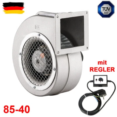 BNG Ventilatore radiale BDRAS ventilatore radiale 90 m³h varie misure + regolatore