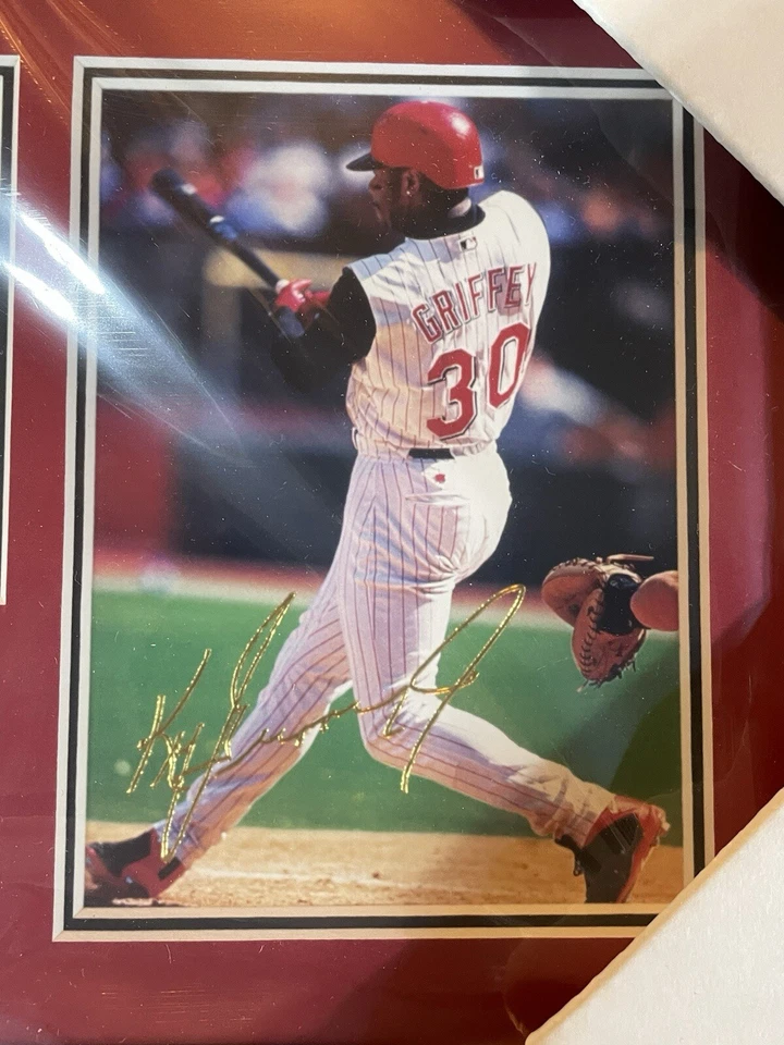 Griffey Jr 2001 UD Game Used Bat 2/500 Plaque. 50% Off Tees/Hats No UDA! - Image 2 of 4