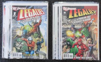 DC Universe: Legacies Nr. 1-10 (2010-2011) - DC Comics USA - Z. 0-1/1