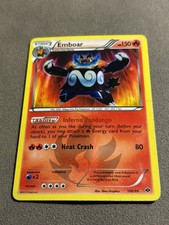 Pokémon Emboar 100/99 Next Destinies Secret Rare Holo 150 HP Inferno Fandango on eBay