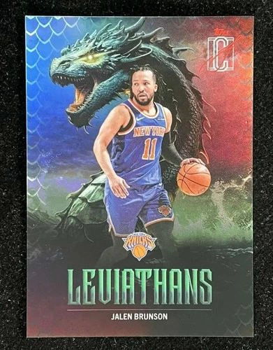2025 Topps Signature Jalen Brunson Base (RAW)