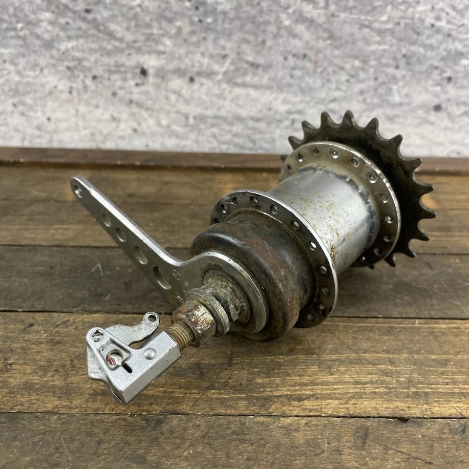 Vintage Shimano 3CC 3-Speed Coaster Brake Hub Japan 120mm Parts Only Repair - Image 4 of 4