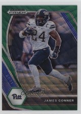 2021 Panini Prizm Draft Picks Green Wave Prizm James Conner #91 1rj1