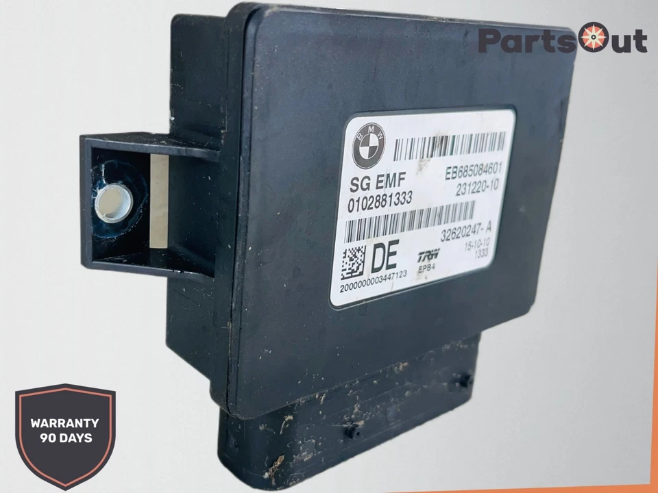 2011 BMW X3 PARKING BRAKE CONTROL MODULE EB685084601 FACTORY 12 13 14 15 16 Foto 3 de 4