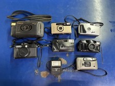 Vintage Mixed 35mm Cameras-Polaroid/Vivitar/Panoramic/Canon/Yashica/Fuji