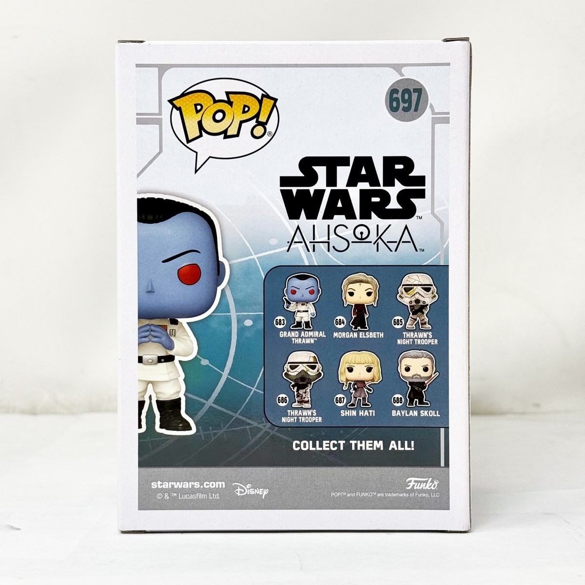 2024 SDCC Funko POP! Star Wars #697 Grand Admiral Thrawn Diamond