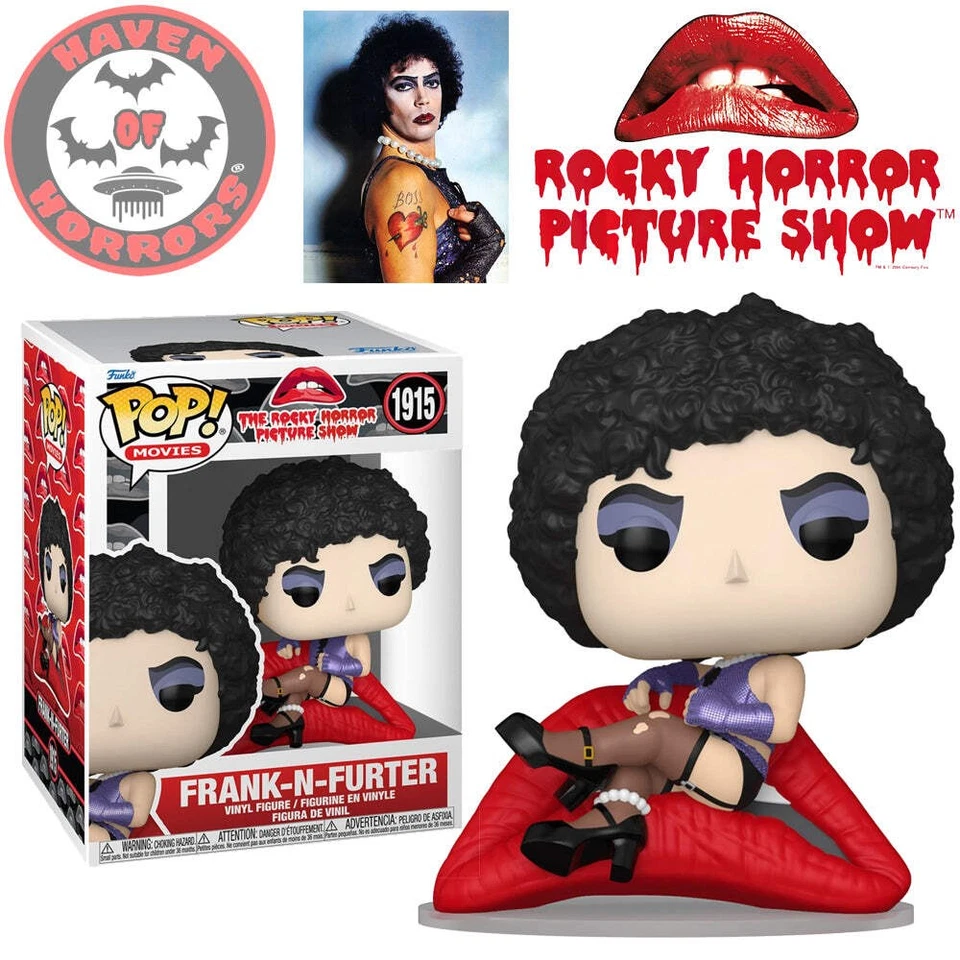 The Rocky Horror Picture Show Frank-N-Furter with Lips Wave 2 Premium Funko Pop!