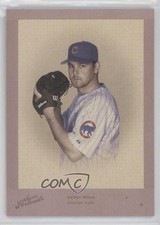 2005 Donruss Studio Portraits Throwback Threads Red 33/40 Kerry Wood #SP-34 7ov