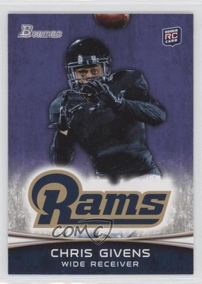 2012 Bowman Purple Chris Givens #179 0u7