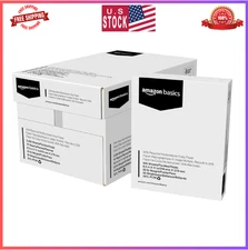 30% Recycled Basics Multipurpose Copy Paper 8.5x11, 20 lb 10 Reams (5000 Sheets)
