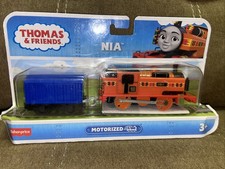 Thomas  Friends Trackmaster Nia Train Motorized Engine Battery Fisher-Price NEW