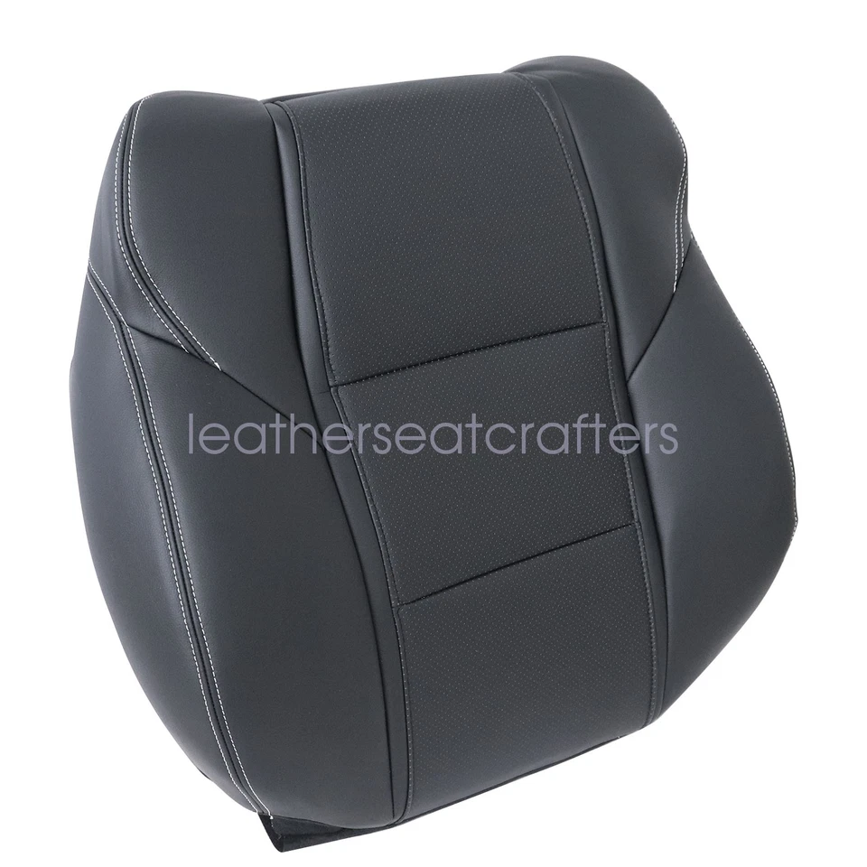 Driver & Passenger Top Perforated Leather Seat Cover For 2009 2010-2014 Acura TL Foto 4 de 4