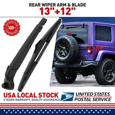 Rear Wiper Blade Arm Set For Jeep Wrangler (2007-2016) JK Wrangler # 68002490AB