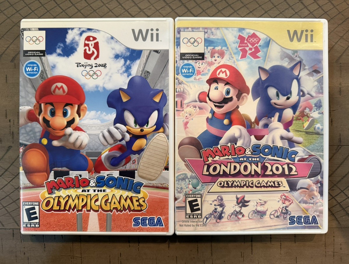 Mario & Sonic at the Olympic Games & London 2012; Both CIB