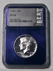 1964 P NGC PF 69 Silver Kennedy Half Dollar 50c US Rare High Grade BERT Core